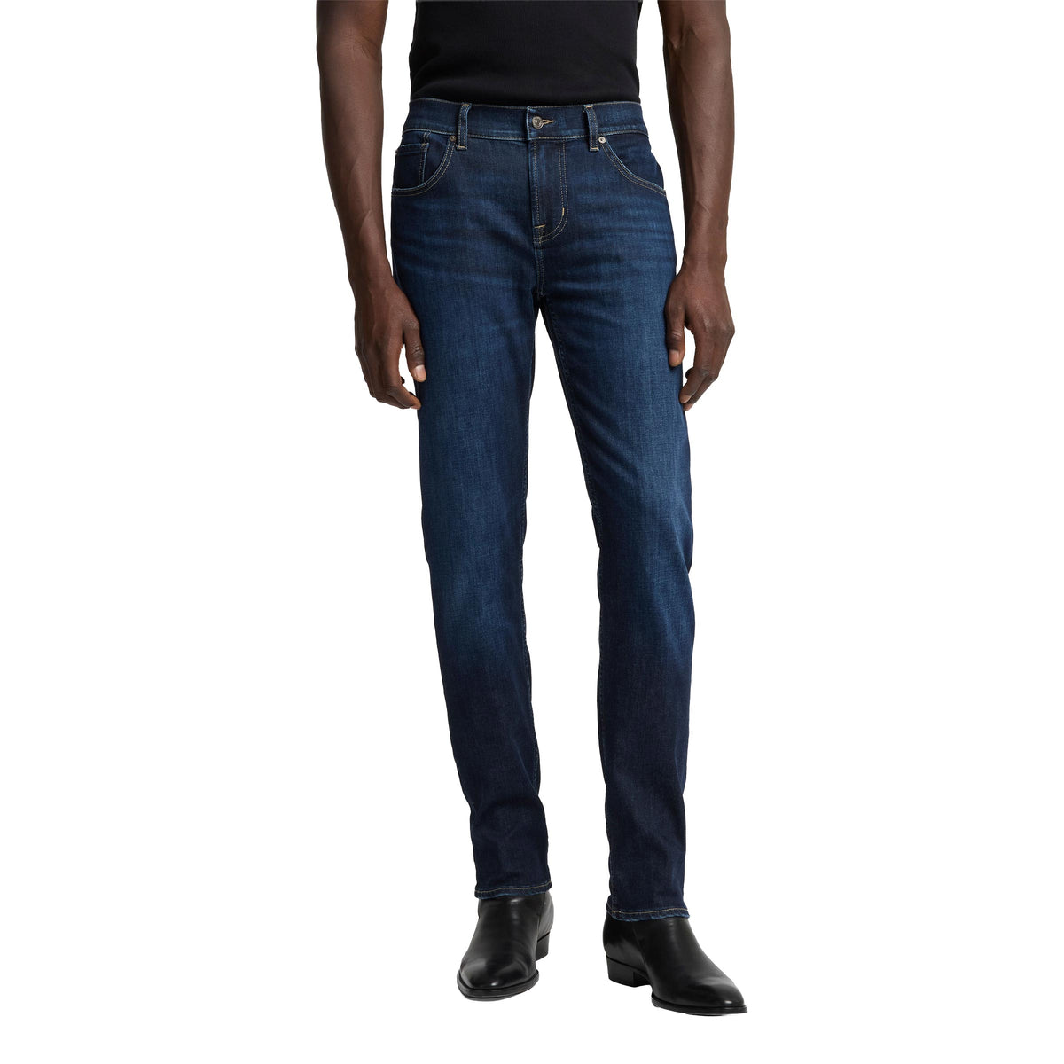 7 For All Mankind - Blue Slimmy Tapered Luxe Performance Jeans JEANS 7 For All Mankind