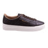 Santoni - Dark Brown Double Buckle Tumbled Leather Sneaker SHOES Santoni