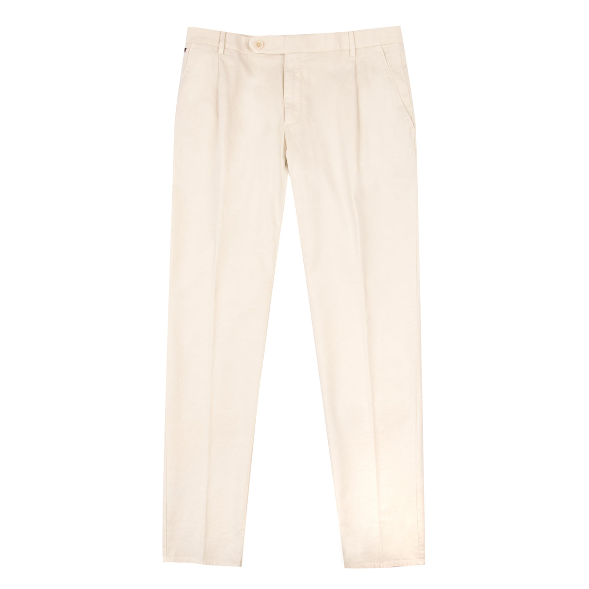 Butter Stretch Cotton &amp; Linen Twill Chinos CASUAL TROUSERS Robert Old