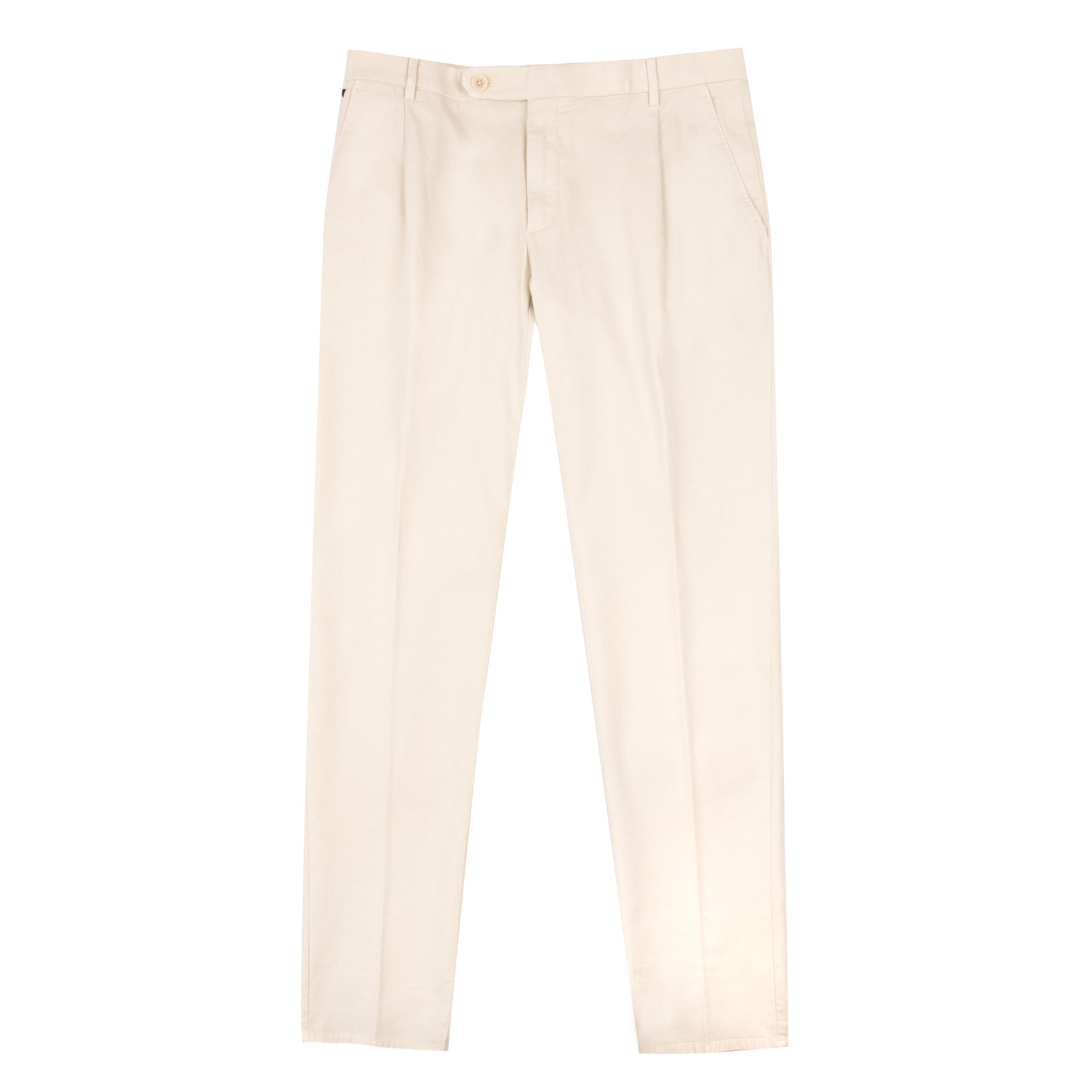 Butter Stretch Cotton & Linen Twill Chinos CASUAL TROUSERS Robert Old