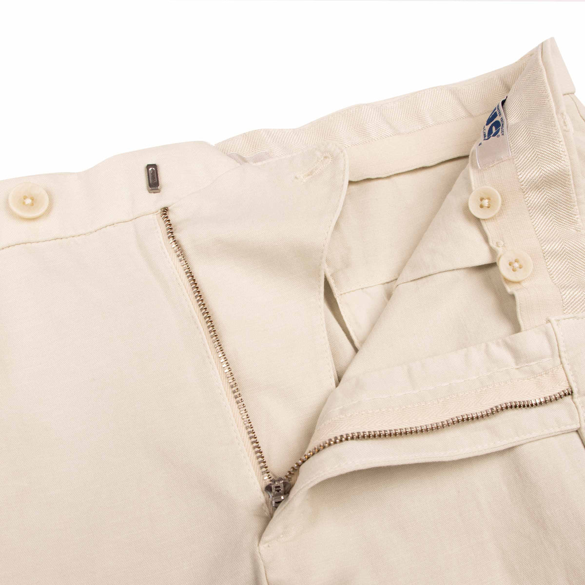 Butter Stretch Cotton & Linen Twill Chinos CASUAL TROUSERS Robert Old