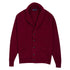 Claret Red Colonial 8ply Cashmere Shawl Cardigan CASHMERE Robert Old