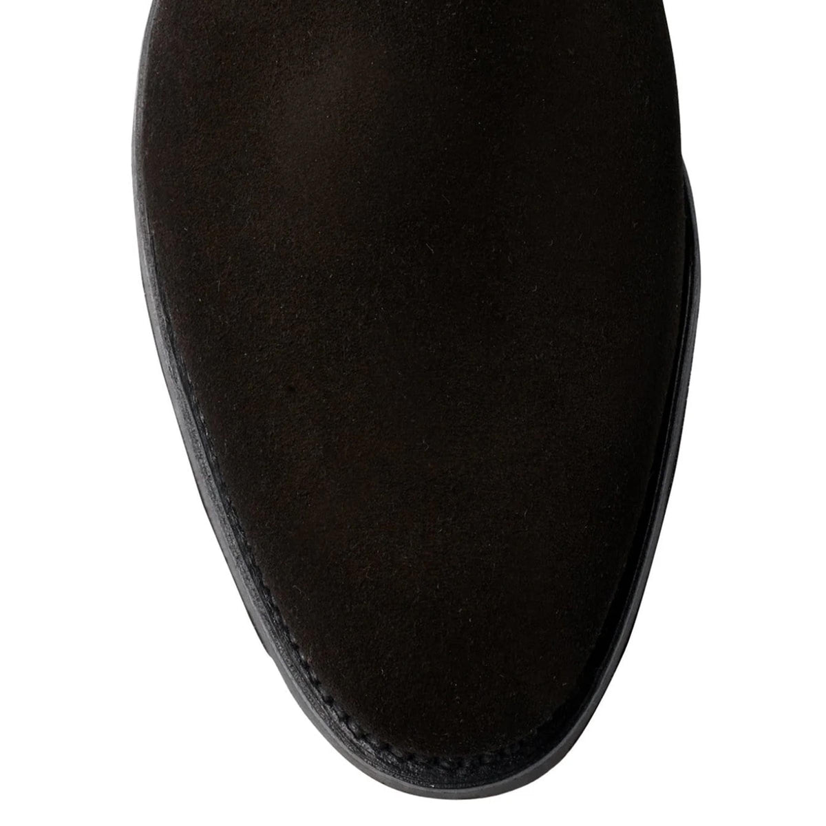 Crockett &amp; Jones - Chelsea 8 Black Suede Boots SHOES Crockett &amp; Jones