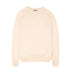 Robert Old - Cream Raglan Crew Neck Cotton Sweater KNITWEAR Robert Old
