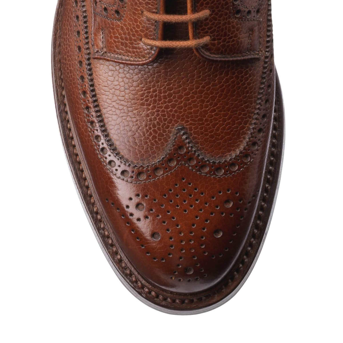 Crockett &amp; Jones - Pembroke Tan Scotch Grain Shoes SHOES Crockett &amp; Jones