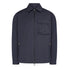 Belstaff - Dark Ink Drome Cotton Gabardine Overshirt BLOUSONS Belstaff