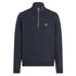 Belstaff - Dark Ink Quarter Zip Cotton Sweatshirt SWEATS Belstaff