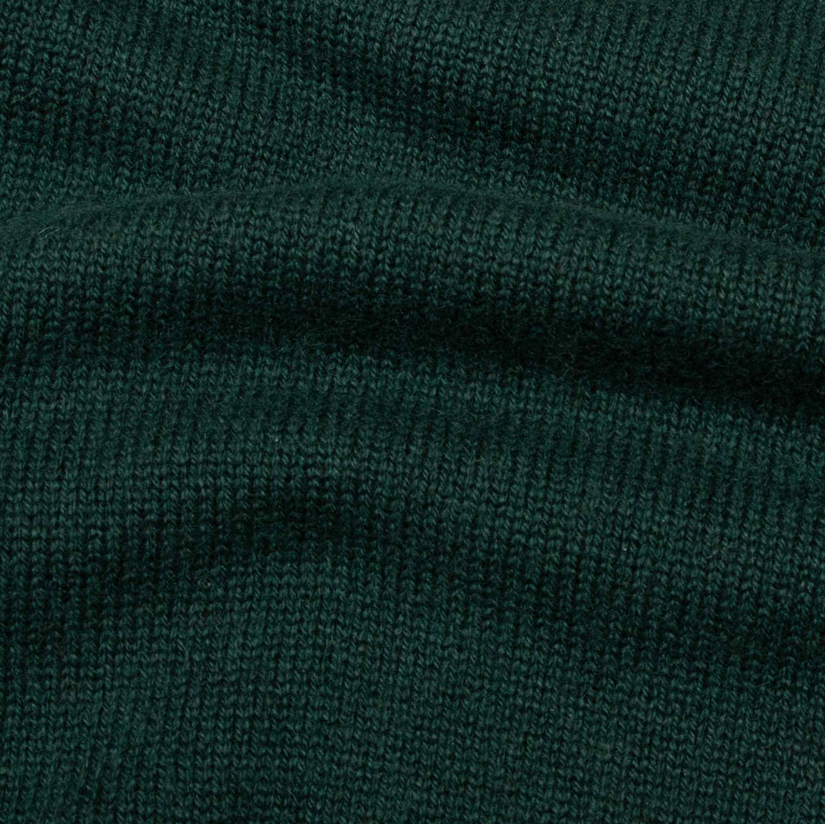 Bottle Green Mallaig 4ply Cashmere Cardigan CASHMERE Robert Old