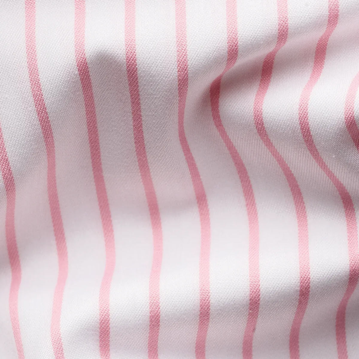 Eton - Pink Striped Signature Twill Slim Fit Shirt L/S SHIRTS Eton