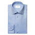 Eton - Blue Semi-Solid Signature Twill Contemporary Fit Shirt L/S SHIRTS Eton