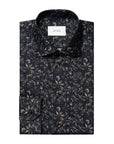 Eton - Dark Navy Floral Signature Twill Contemporary Fit Shirt L/S SHIRTS Eton