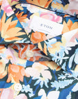 Eton - Orange Floral Contemporary Fit Shirt L/S SHIRTS Eton