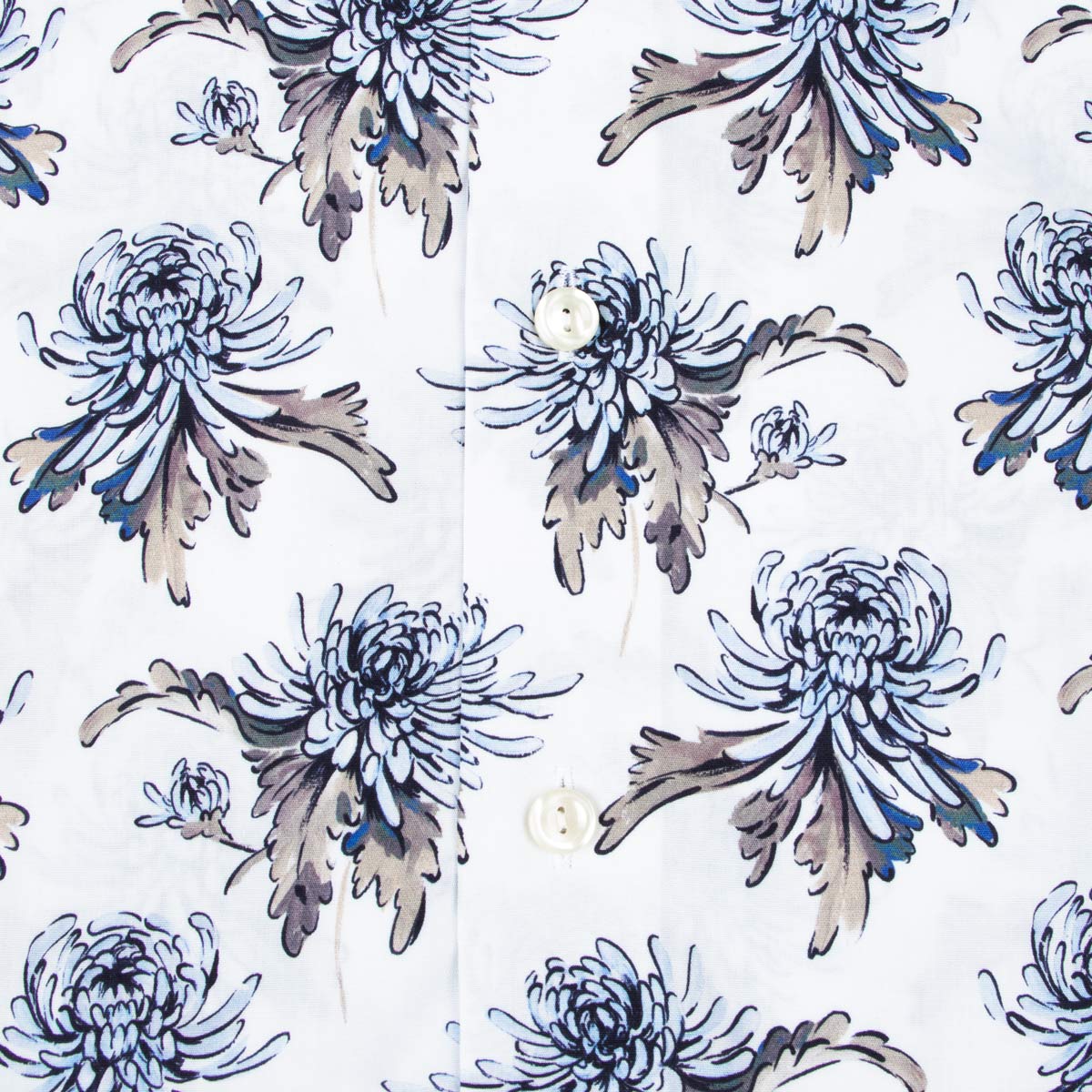 Eton - Floral Print Signature Twill Contemporary Shirt L/S SHIRTS Eton