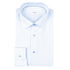 Eton - Light Blue Stripe Cotton and TENCEL™ Lyocell Slim Fit shirt L/S SHIRTS Eton
