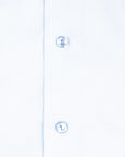 Eton - Light Blue Stripe Cotton and TENCEL™ Lyocell Slim Fit shirt L/S SHIRTS Eton