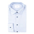 Eton - Navy Stripe Cotton and TENCEL™ Lyocell Slim Fit shirt L/S SHIRTS Eton