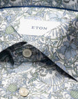 Eton - Floral Print Signature Twill Contemporary Fit Shirt L/S SHIRTS Eton