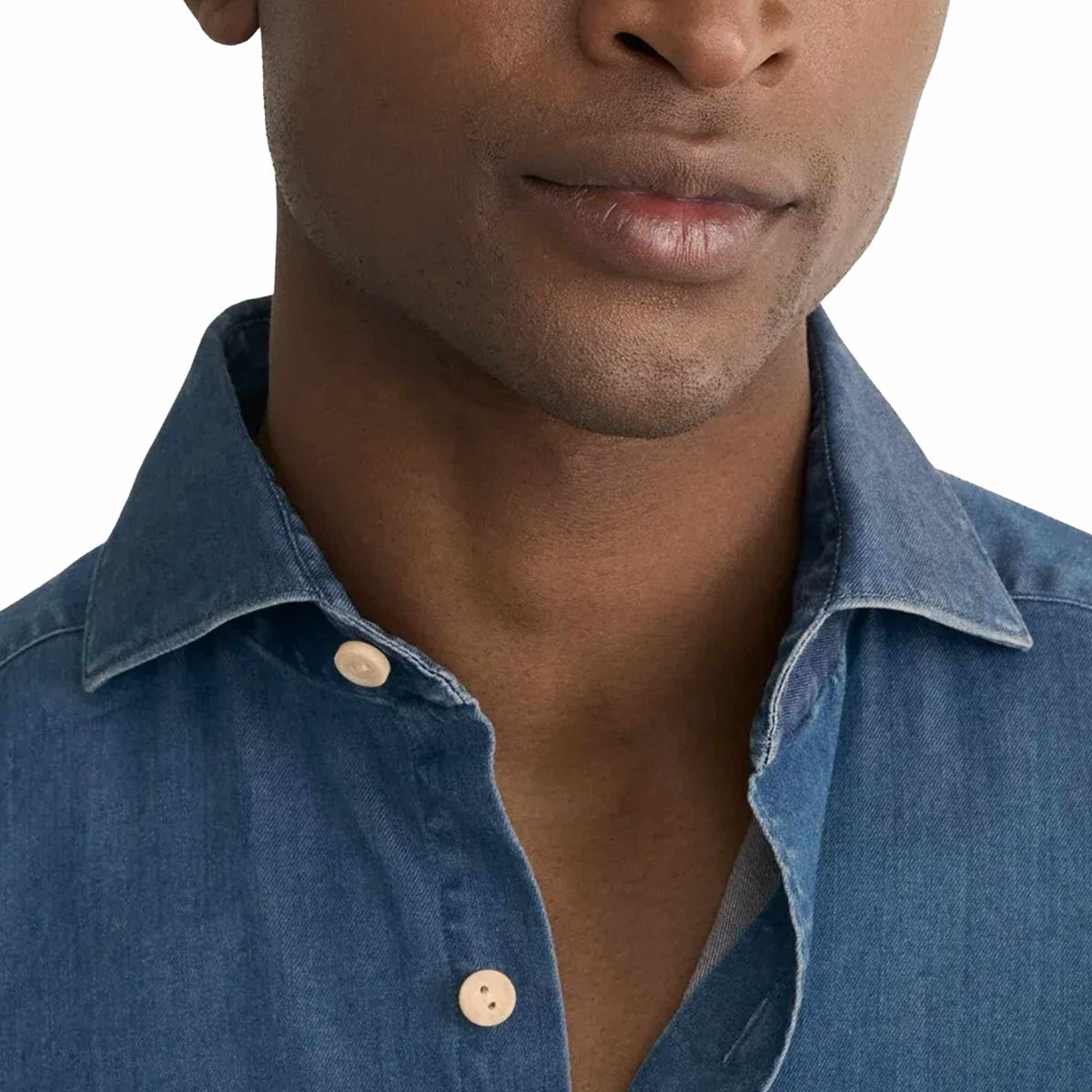Eton - Denim Stretch Casual Fit Shirt L/S SHIRTS Eton