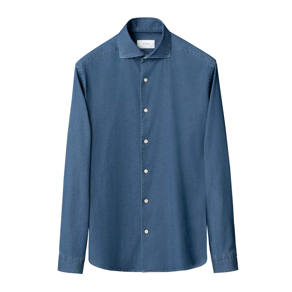 Eton - Denim Stretch Casual Fit Shirt L/S SHIRTS Eton