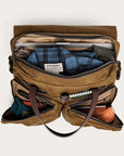 Filson - Dark Tan 24 Hour Tin Cloth Briefcase