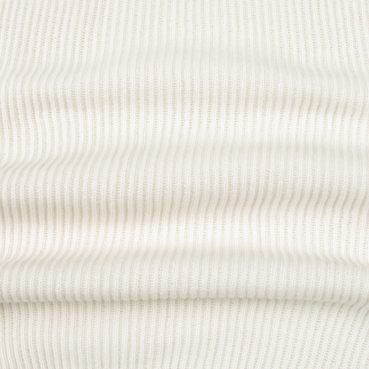 Fedeli - Linen Beige Paul Giza Organic Cotton Quarter-Zip Sweater