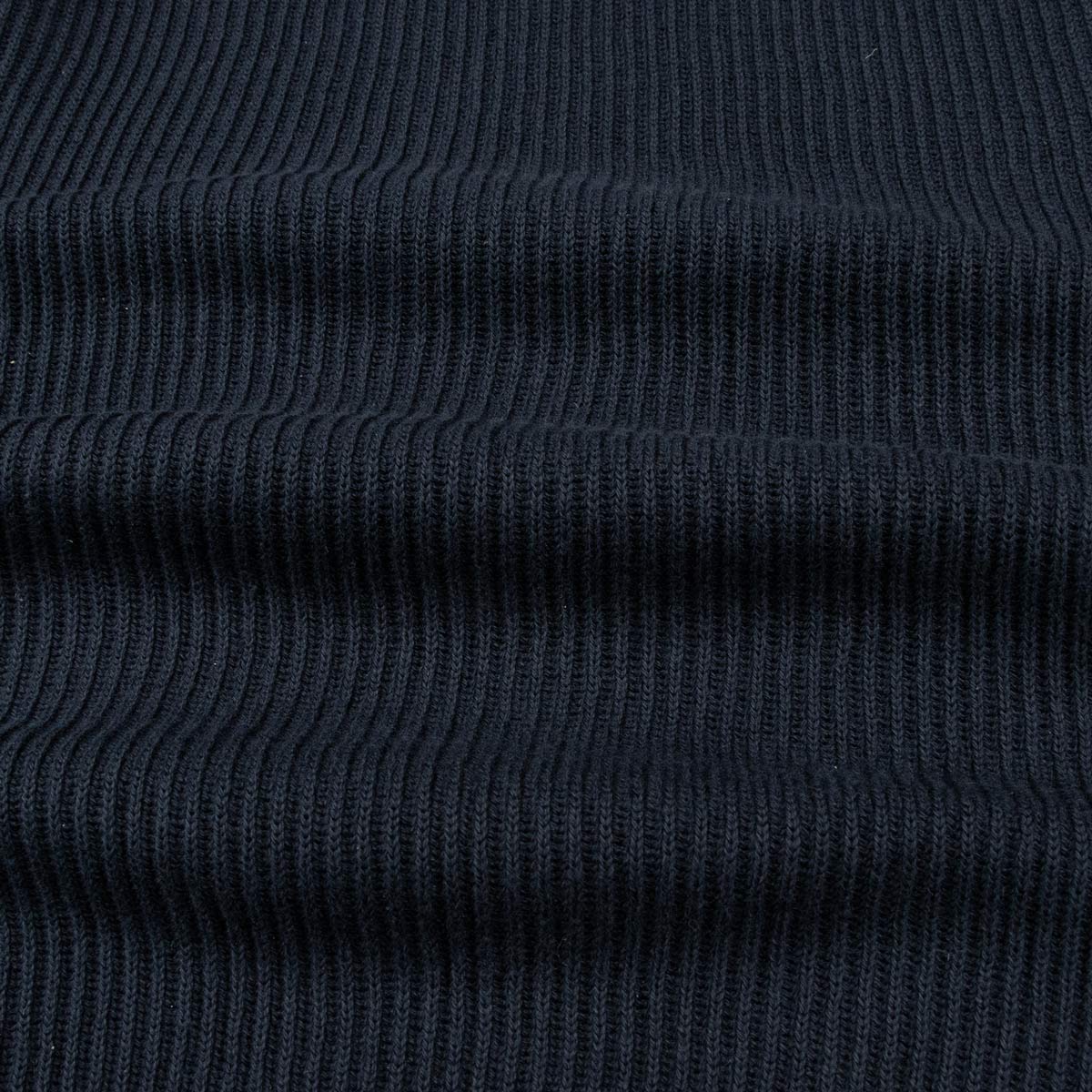 Fedeli - Midnight Blue Paul Giza Organic Cotton Quarter-Zip Sweater