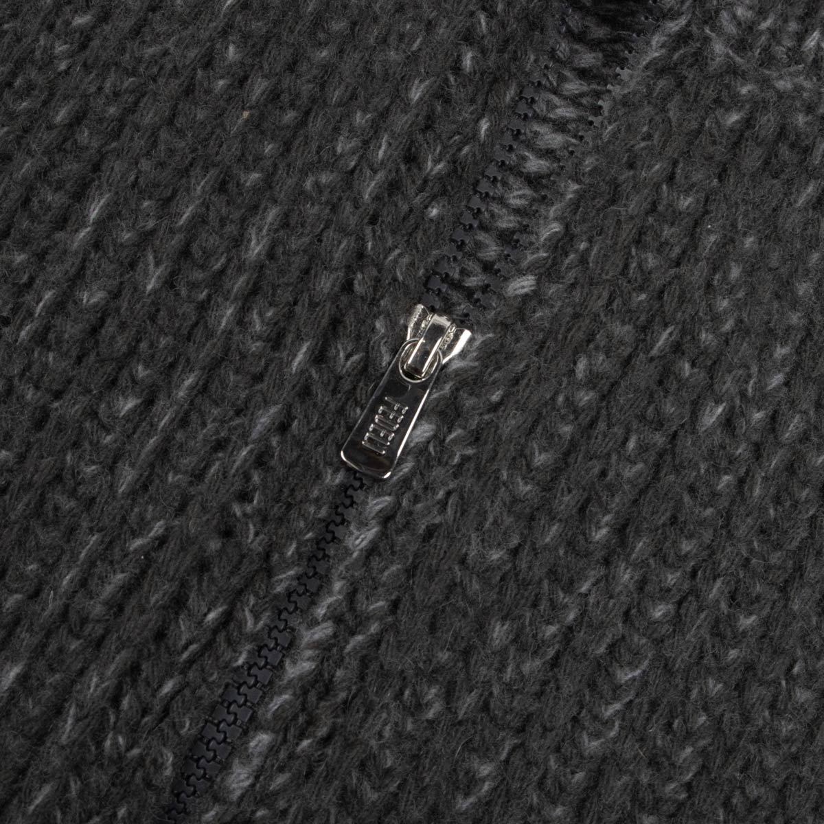 Fedeil - Carbon Grey Wool & Cashmere Cardigan KNITWEAR FEDELI
