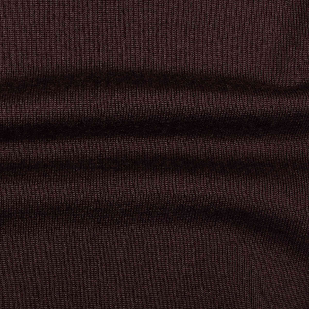 Fedeli - Brown 'Sportsman' Superfine Wool 140's Knit Polo