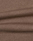 Fedeli - Sienna Beige 'Flavonio' Virgin Wool Half Zip Sweater