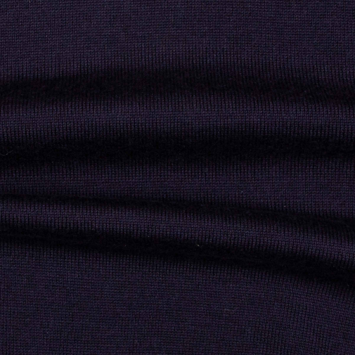 Fedeli - Midnight Navy 'Sportsman' Superfine Wool 140's Knit Polo