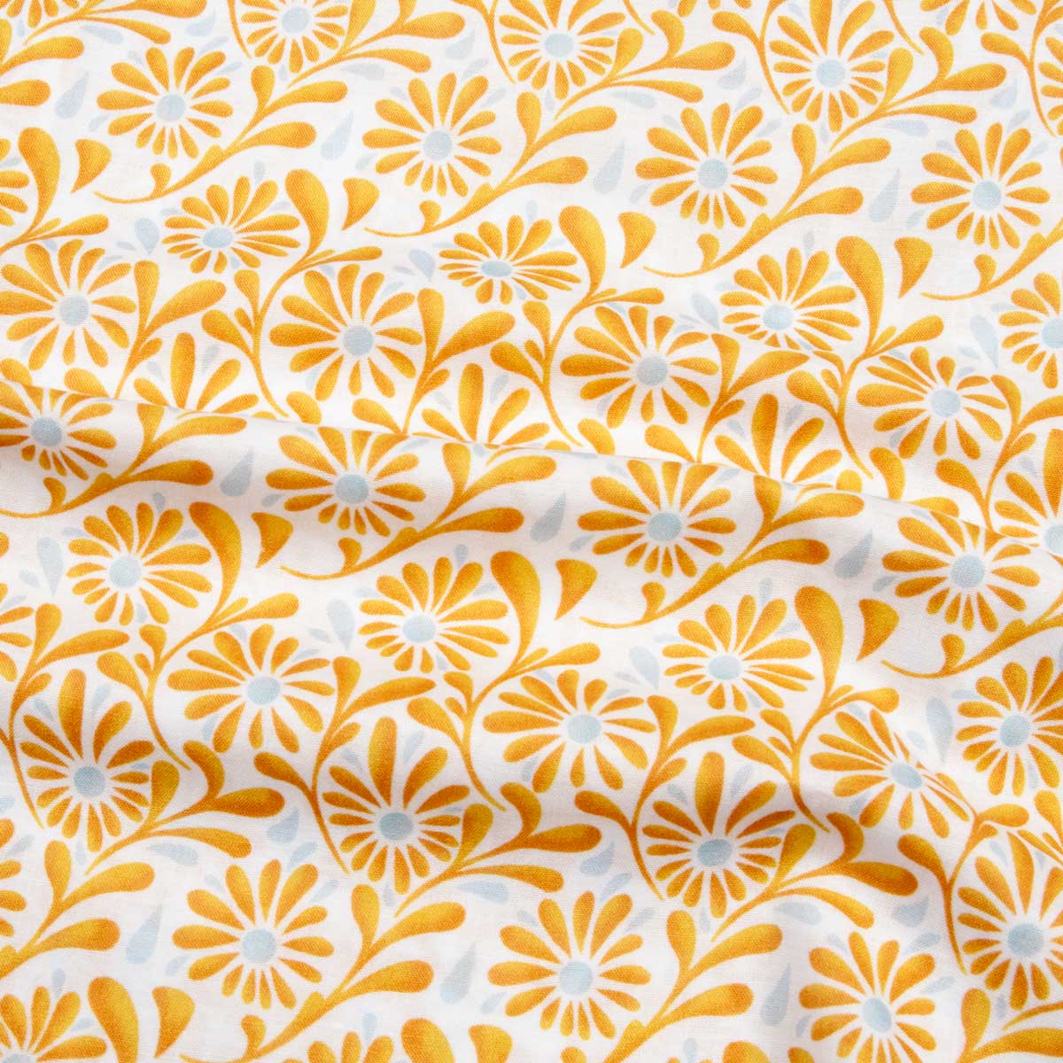 Fedeli - Orange Print Sean Panamino Cotton Long Sleeve Shirt L/S SHIRTS FEDELI