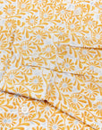Fedeli - Orange Print Sean Panamino Cotton Long Sleeve Shirt L/S SHIRTS FEDELI