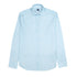 Fedeli - Light Blue Geometric Print Sean Panamino Cotton Long Sleeve Shirt L/S SHIRTS FEDELI