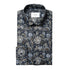 Eton - Navy Floral Signature Twill Slim Fit Shirt L/S SHIRTS Eton