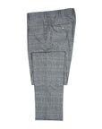 Belvest - Grey Check 'CEO' Double-Breasted Wool Suit SUITS Belvest