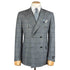 Belvest - Grey Check 'Natural Soft' Double-Breasted Wool Suit SUITS Belvest
