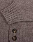 Robert Old - Mushroom Brown Patch Pocket Super Geelong Wool Jacket