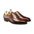 Crockett & Jones - Hallam Brown Dark Calf Oxford Shoes - E Fitting SHOES Crockett & Jones
