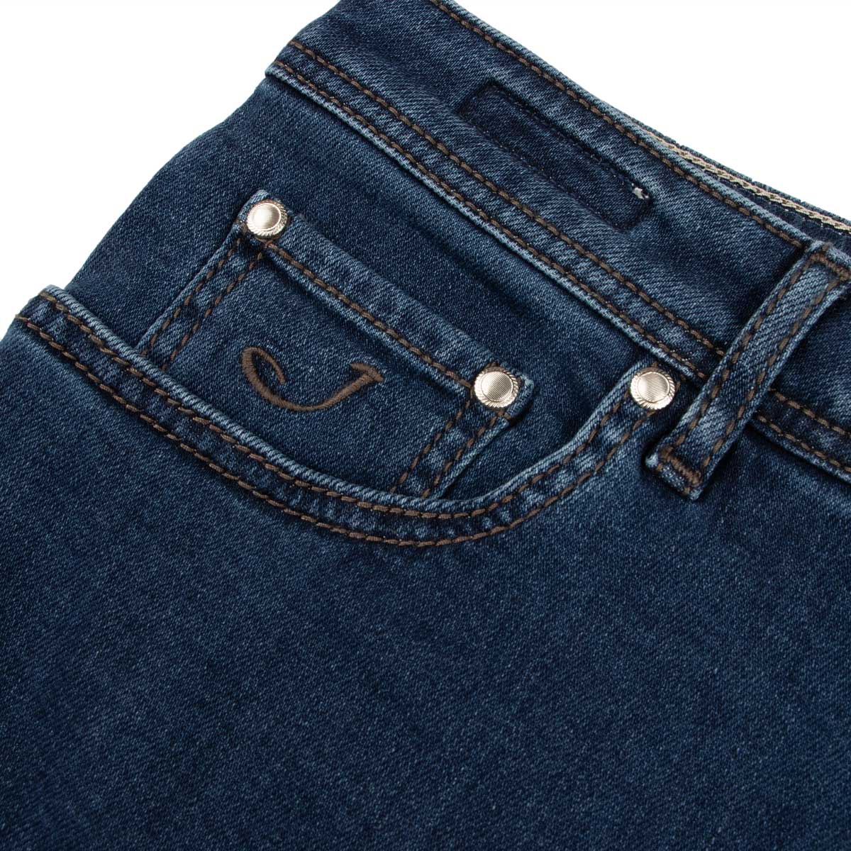 Jacob Cohen - Mid Blue 'Eduard' Regular Fit Jeans JEANS Jacob Cohen