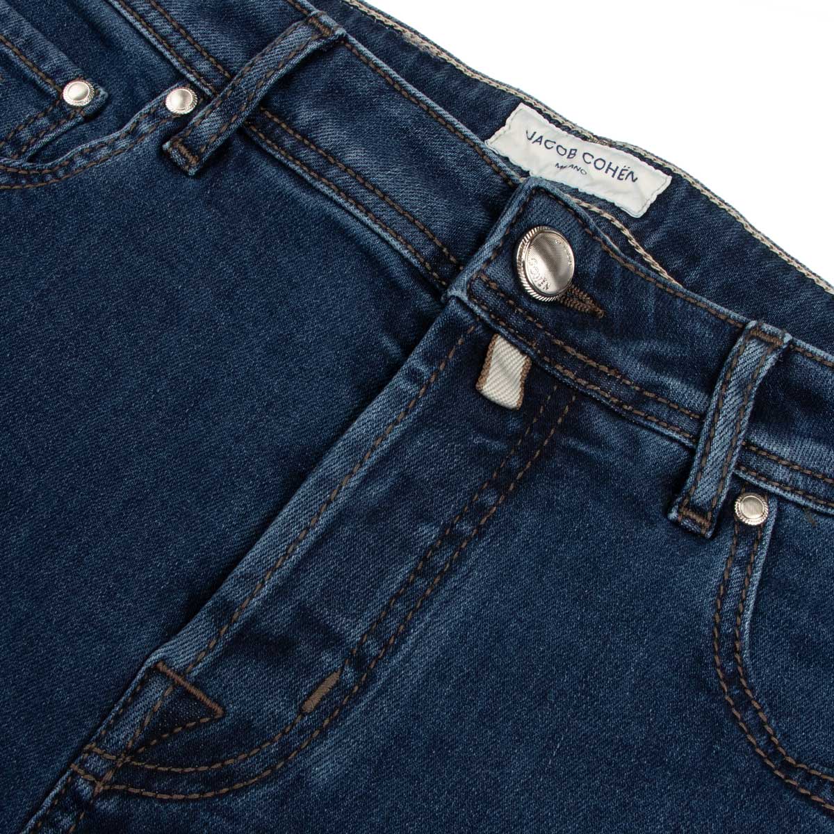 Jacob Cohen - Mid Blue 'Eduard' Regular Fit Jeans JEANS Jacob Cohen