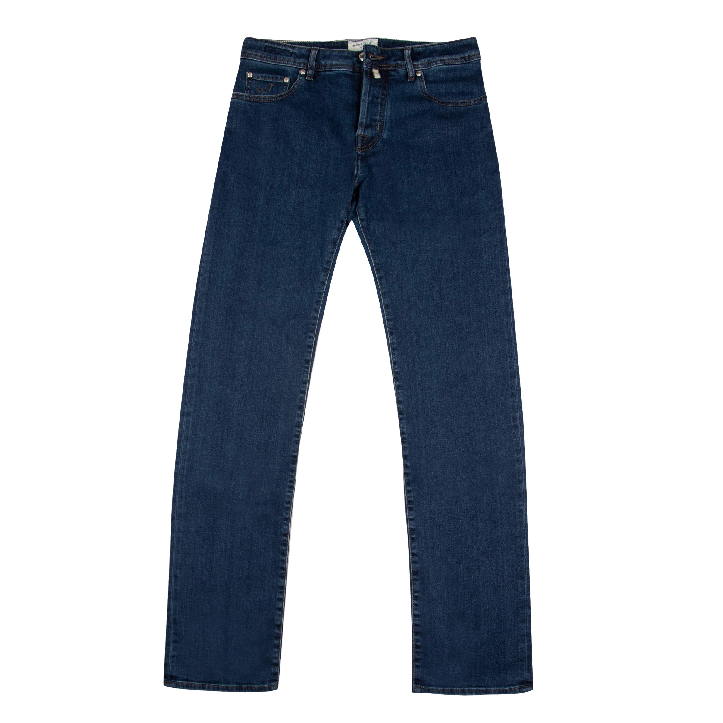 Jacob Cohen - Mid Blue &#39;Eduard&#39; Regular Fit Jeans JEANS Jacob Cohen