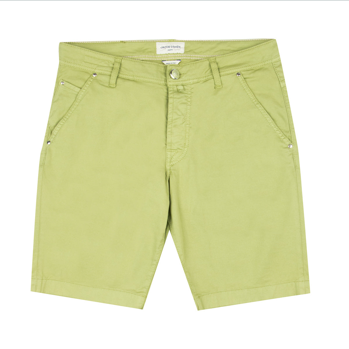 Jacob Cohen - Pistachio Green Lou Five Pocket Shorts SHORTS Jacob Cohen
