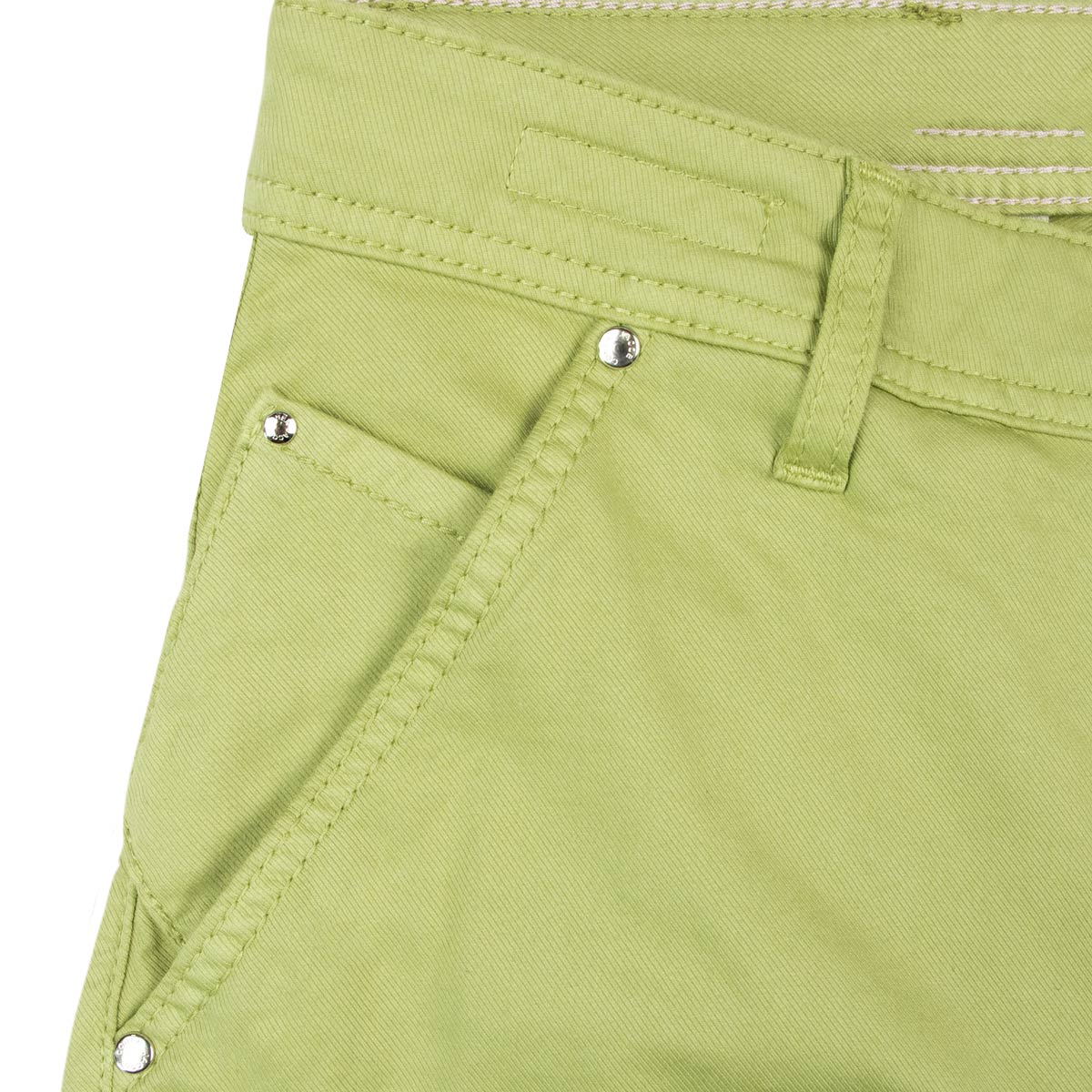 Jacob Cohen - Pistachio Green Lou Five Pocket Shorts SHORTS Jacob Cohen