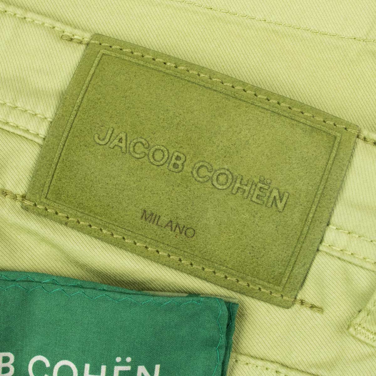 Jacob Cohen - Pistachio Green Lou Five Pocket Shorts SHORTS Jacob Cohen