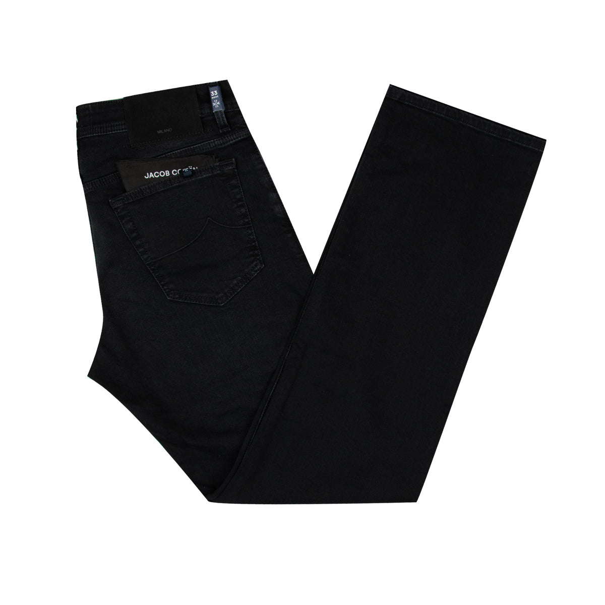 Jacob Cohen - Dark Black 'Luis' Regular Fit Denim Jeans JEANS Jacob Cohen