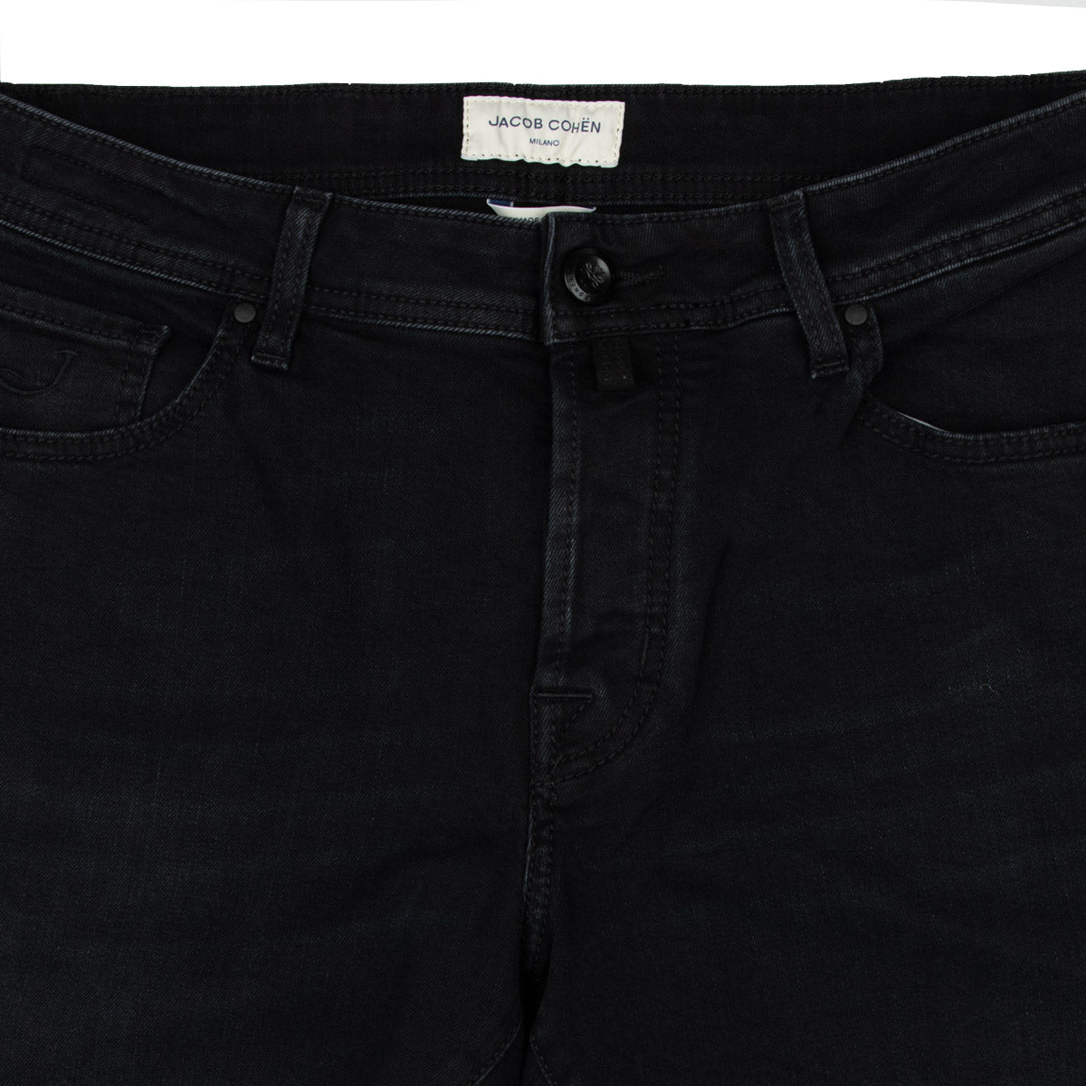 Jacob Cohen - Dark Black 'Luis' Regular Fit Denim Jeans JEANS Jacob Cohen