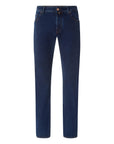 Jacob Cohen - Dark Mid Wash 'Luis' Regular Fit Denim Jeans