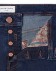 Jacob Cohen - Dark Mid Wash 'Luis' Regular Fit Denim Jeans