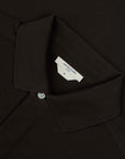 Jacob Cohen - Brown 'Lunga' Cotton Long Sleeve Polo Shirt
