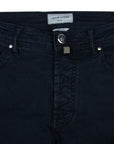 Jacob Cohen - Navy 'Bard' Slim Fit Super Stretch Jeans